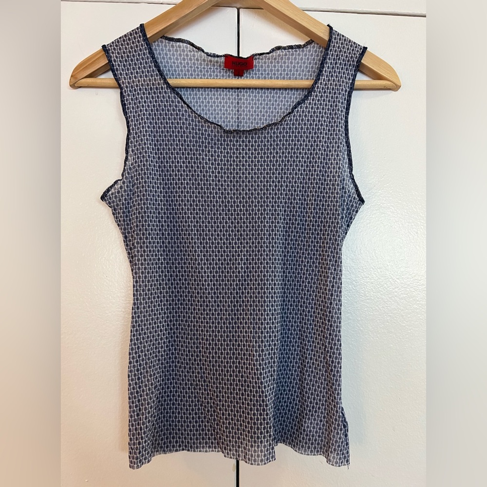 Hugo Boss Sheer Tank Top